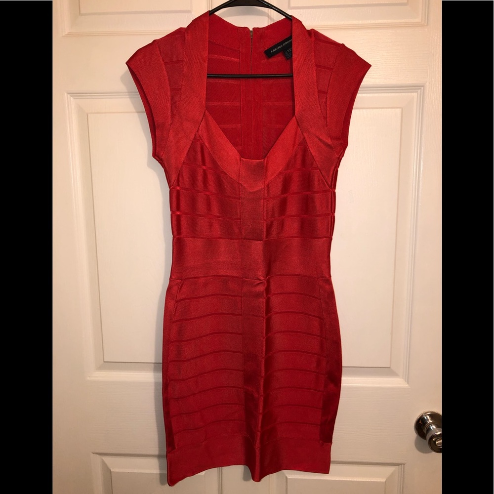 French Connection Bandage Bodycon Dress